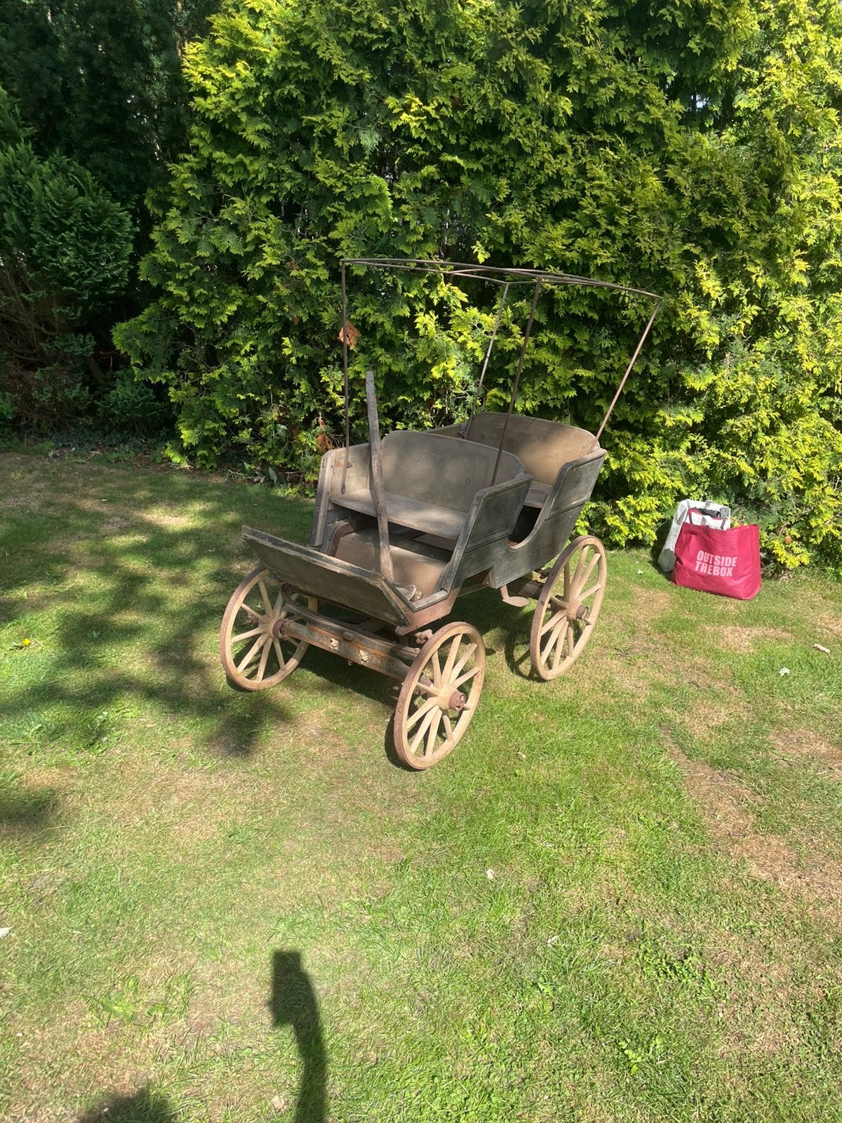 Kleine koets, Ophalen, Gebruikt