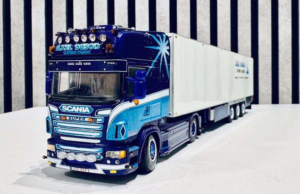 Scania DUBOIS  Belgium Wsi 1:50, Ophalen of Verzenden, Zo goed als nieuw, Bus of Vrachtwagen, Wsi