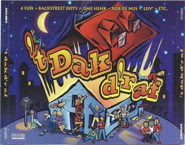 t Dak D'raf 3 X CD, Verzenden, Zo goed als nieuw, Pop, Album