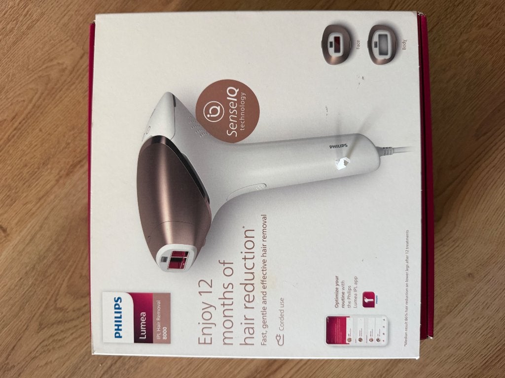 Philips IPL laser, Ophalen, Zo goed als nieuw, Scheren en Epileren