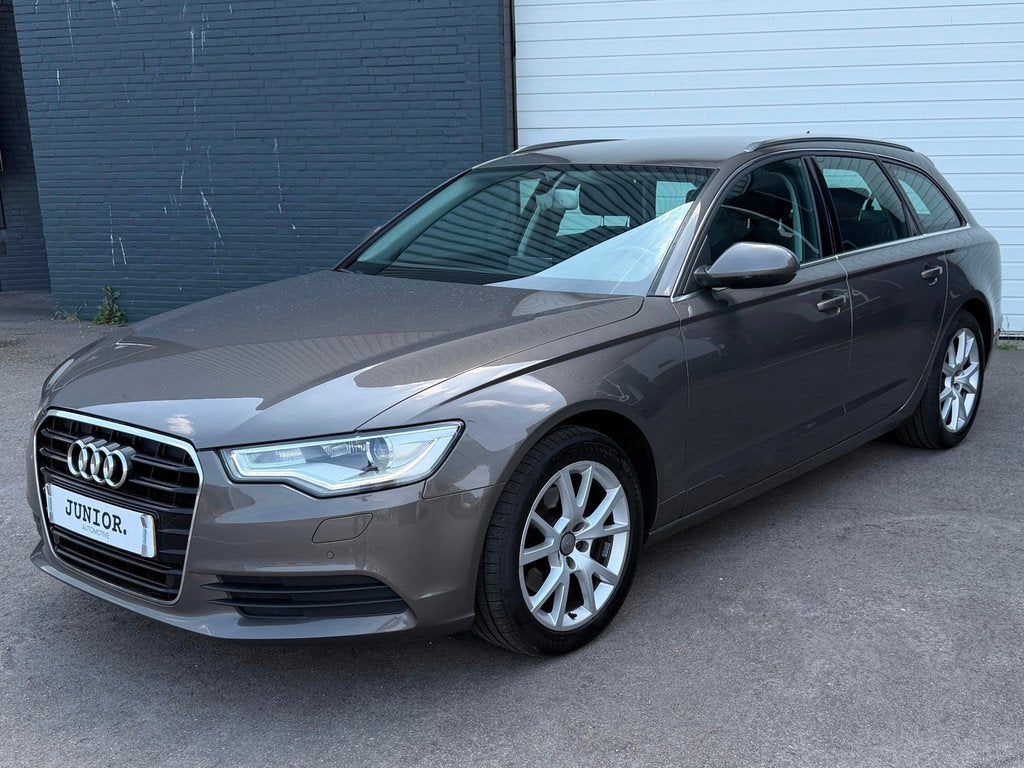 Audi A6 Avant 2.8 FSI Pro Line Plus DEALERONDERHOUDEN/LEDER/, Auto's, Audi, Euro 5, Gebruikt, Zwart, 2773 cc