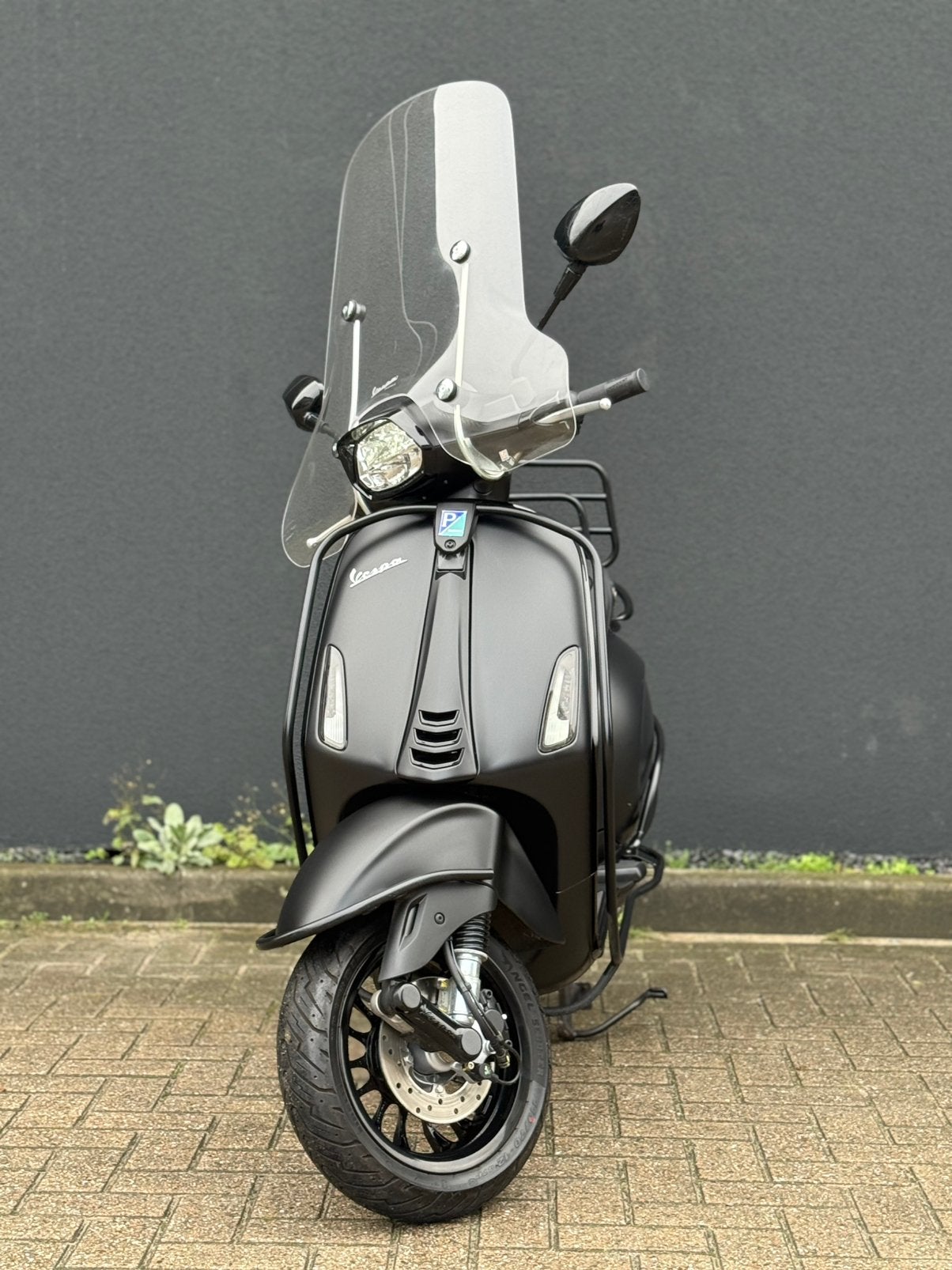 Vespa Sprint iGET NOTTE 2020 FULL BLACK! 3800KM NIEUW!!, Fietsen en Brommers, Overige modellen, Ophalen of Verzenden, Zo goed als nieuw