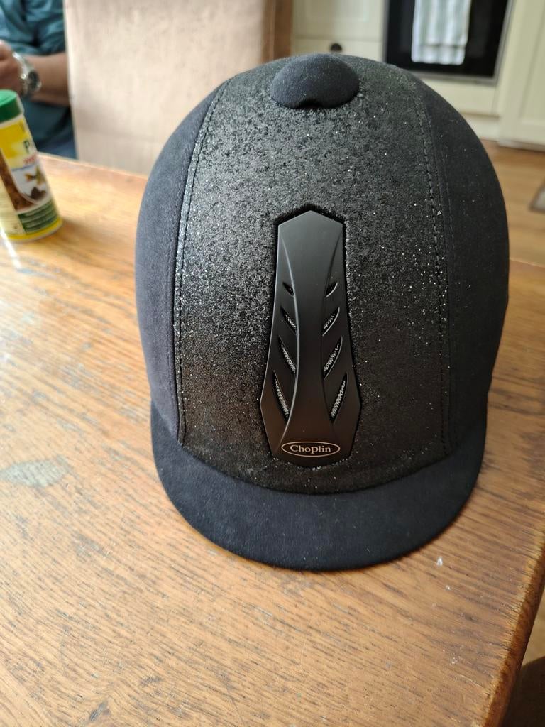 Zgan Choplin cap maat 52-54, Ophalen of Verzenden, Zo goed als nieuw, Dressuur, Cap