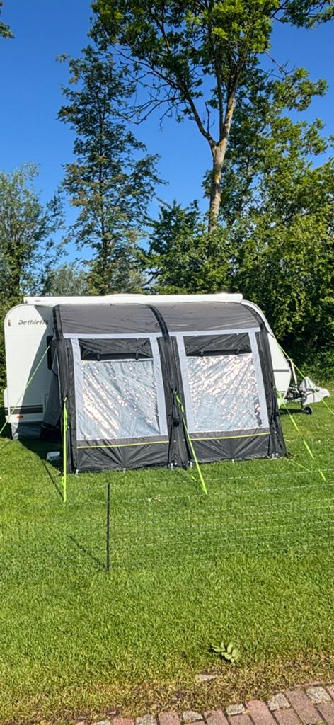 Opblaas tent, Ophalen of Verzenden, Zo goed als nieuw