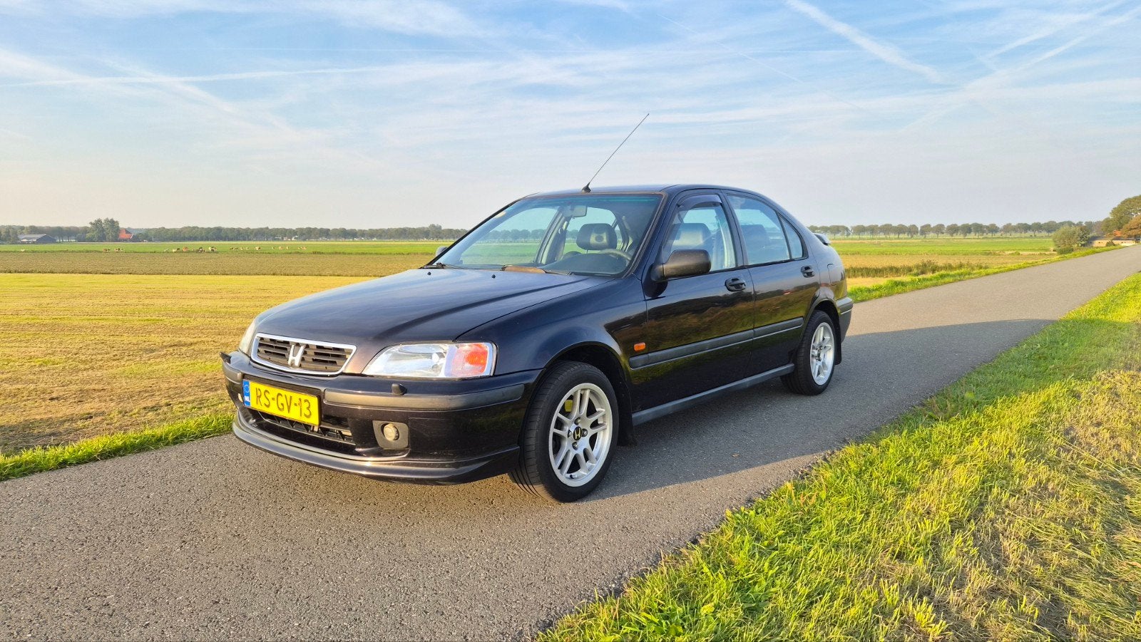 Honda Civic 1.5 I Vtec-e, Auto's, Voorwielaandrijving, 40 €/maand, Zwart, 4 cilinders
