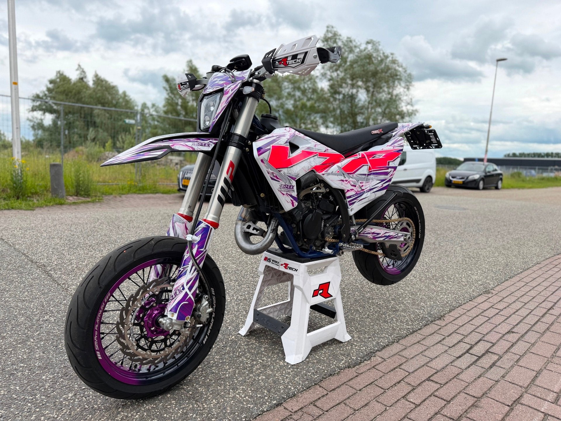 Husqvarna Te 125 A1 Supermoto Supermotard KTM Exc 2026, LED Verlichting, Ktm, Bedrijf, 125 cc