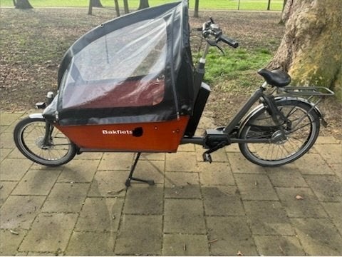 Electrische Bakfiets, Gebruikt, 2 kinderen, Elektrisch, Trommelrem