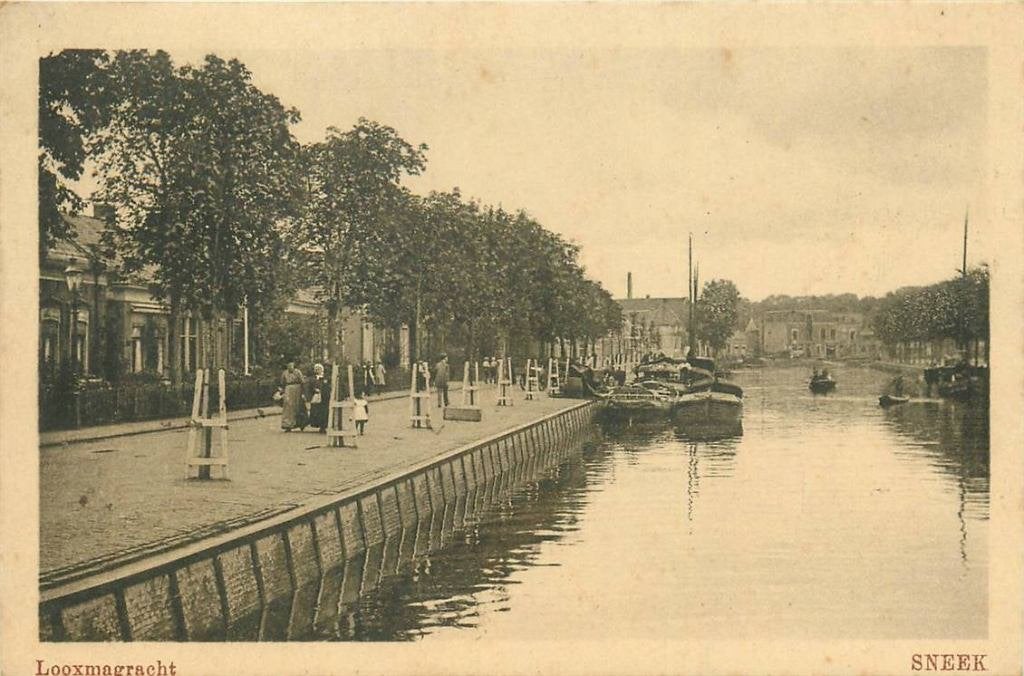388-308-027 Sneek Looxmagracht, Verzenden, Voor 1920, Friesland