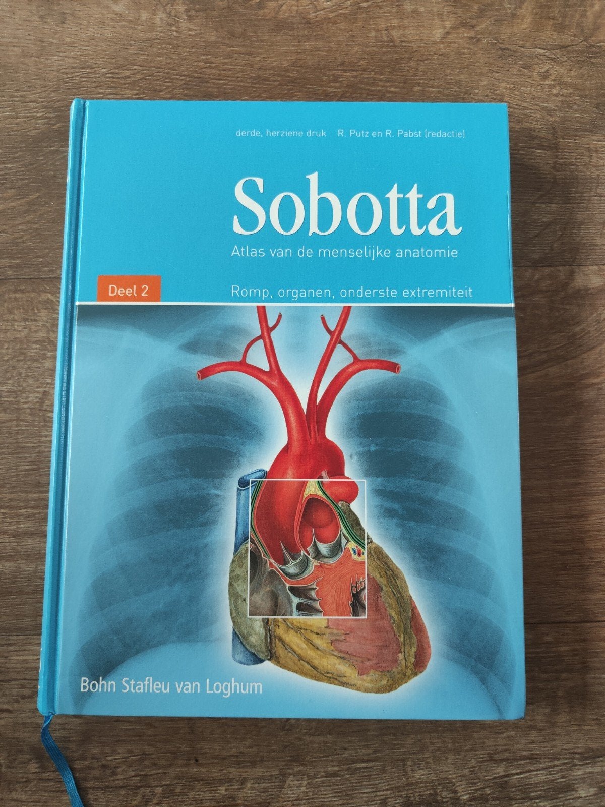 Sobotta Atlas Anatomie Deel 2: Romp, Organen, Extremiteit, Boeken, Gelezen, Ophalen of Verzenden, WO, R. Putz en R. Pabst (redactie), Bohn Stafleu van Loghum