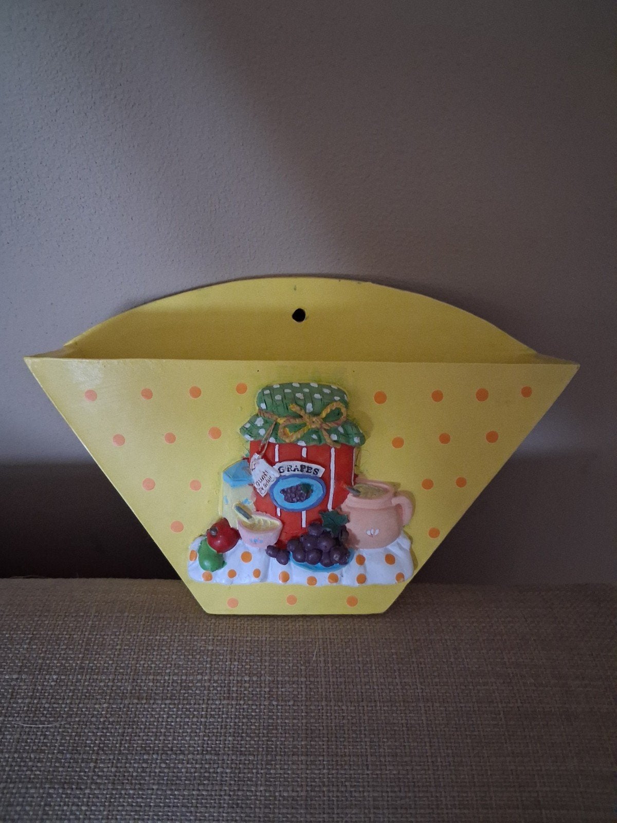 Koffiefilterhouder van hout, Ophalen of Verzenden, Hout, Geel