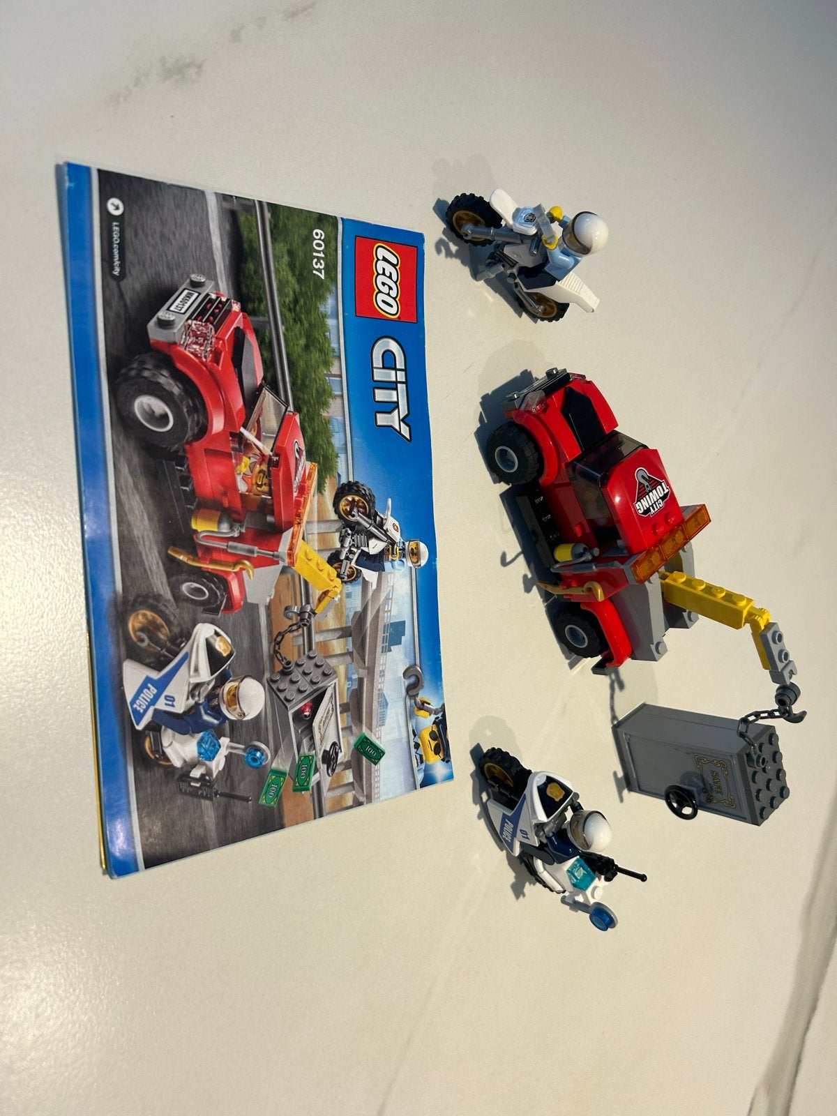 LEGO City 60137 Sleepwagen Achtervolging, Lego, Inclusief instructies, Ophalen of Verzenden, Complete set