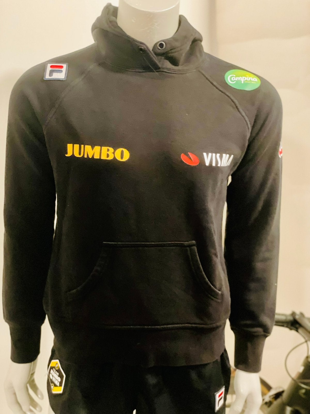 Sportkleding sporttrui trui hoody Fila maat 38, Maat 38/40 (M), Zwart, Overige typen, Ophalen of Verzenden