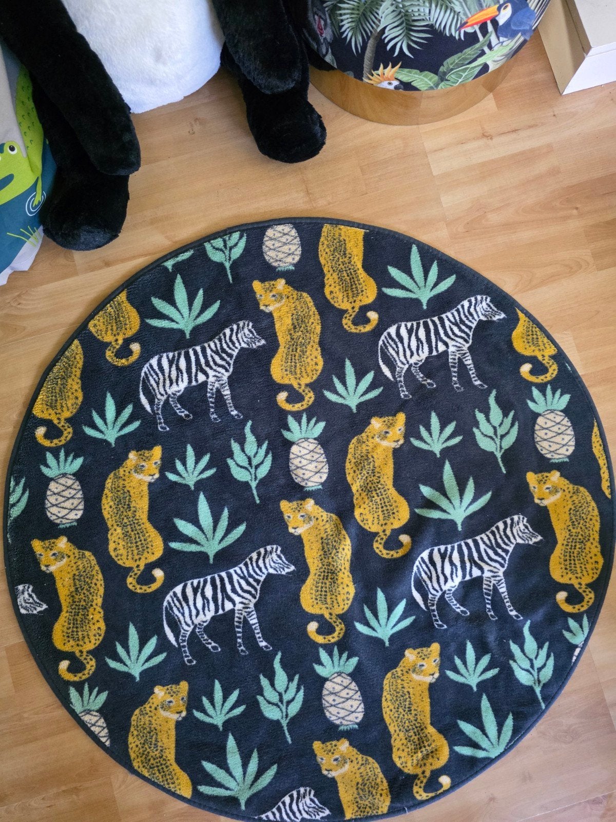 Zo goed als nieuwe stoere gave jungle inrichting/decoratie, Ophalen, Zo goed als nieuw, Inclusief kussen, Overige typen