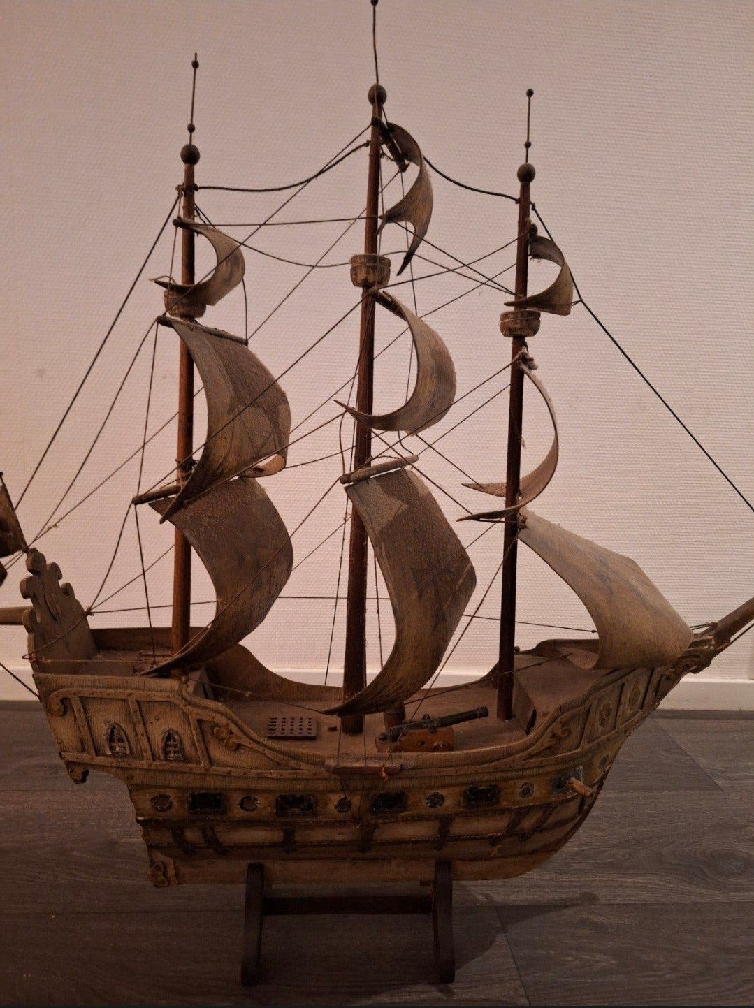 Gedetailleerd Scheepsmodel - Maritieme Decoratie, Ophalen, Gebruikt, Groter dan 1:32