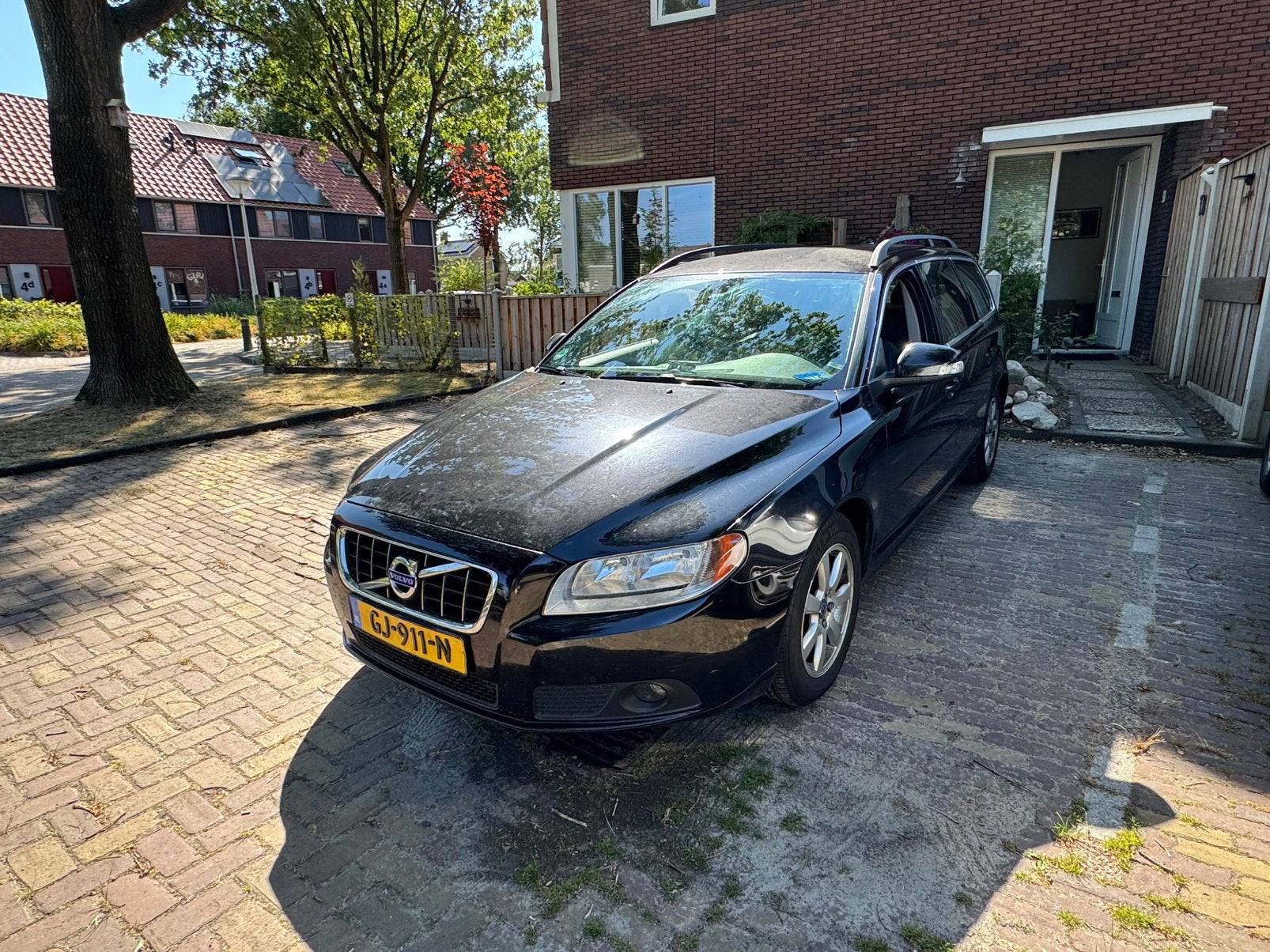 Volvo V70 1.6 D 2011 Zwart, Auto's, Volvo, Voorwielaandrijving, 1512 kg, 4 cilinders, Zwart