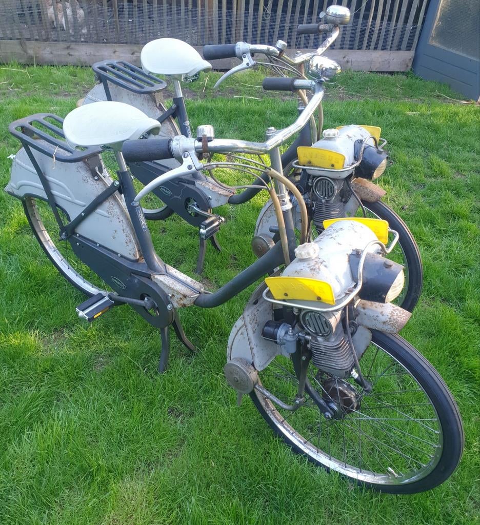 Twee onverprutste Avaros ideal bromfietsen met kenteken, Ophalen of Verzenden, Maximaal 45 km/u, Overige merken