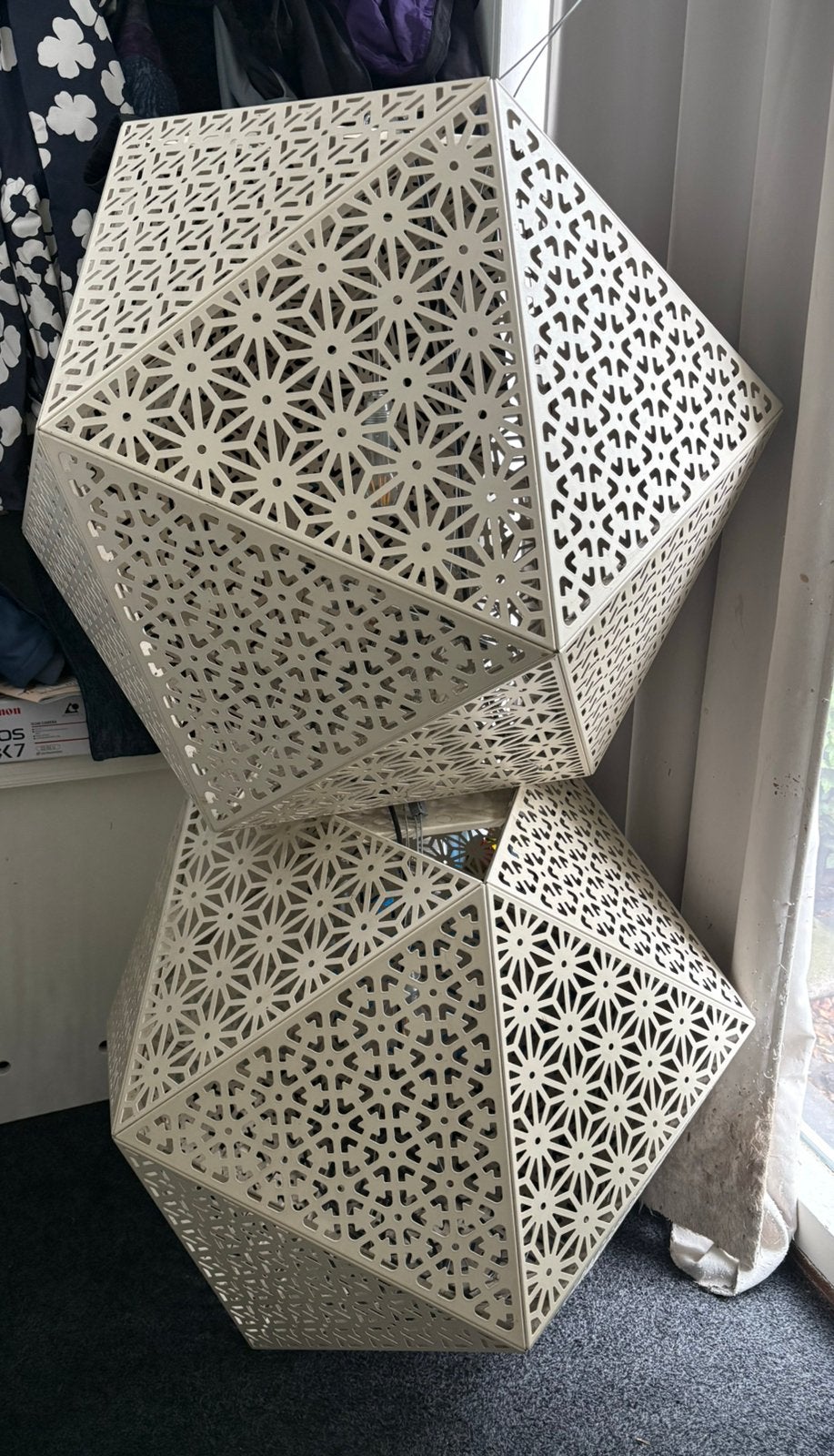 Design lampen Edward van Vliet Rontonton, Wit, Overige merken, E27 (groot), Zo goed als nieuw