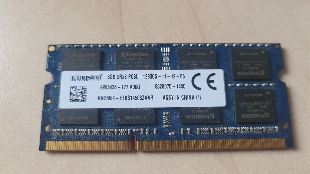 Kingston 8GB DDR3L SODIMM  1600MHz | PC3L-12800S  Laptop RAM, Computers en Software, RAM geheugen, 8 GB, DDR3, Ophalen of Verzenden