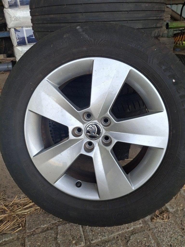 Skoda velgen, Auto-onderdelen, Ophalen, Gebruikt, Velg(en), 16 inch