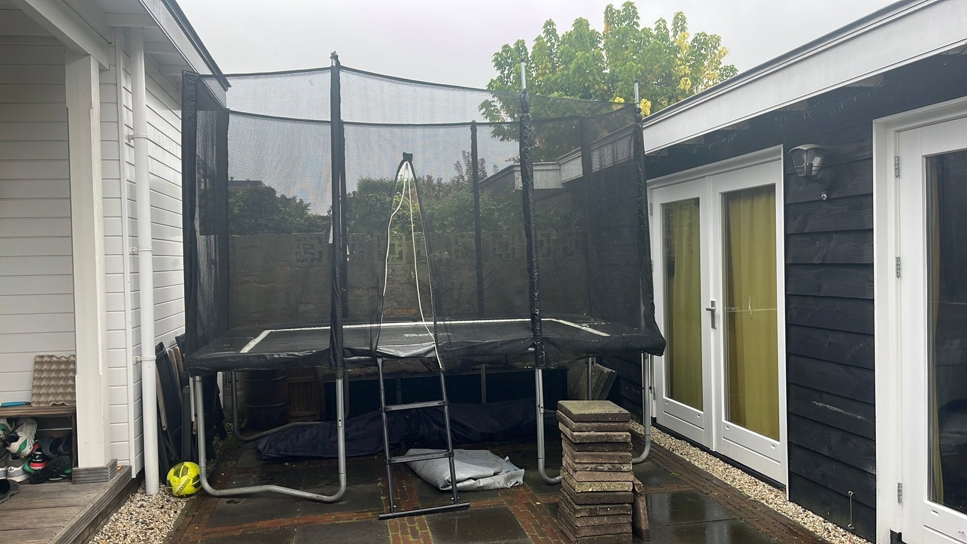 Gebruikte Salta trampoline, Ophalen, Gebruikt