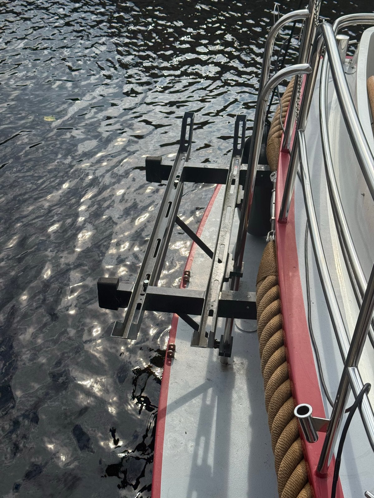 Fietsendrager voor boot - Handig en stevig, Ophalen, Gebruikt, Overige typen
