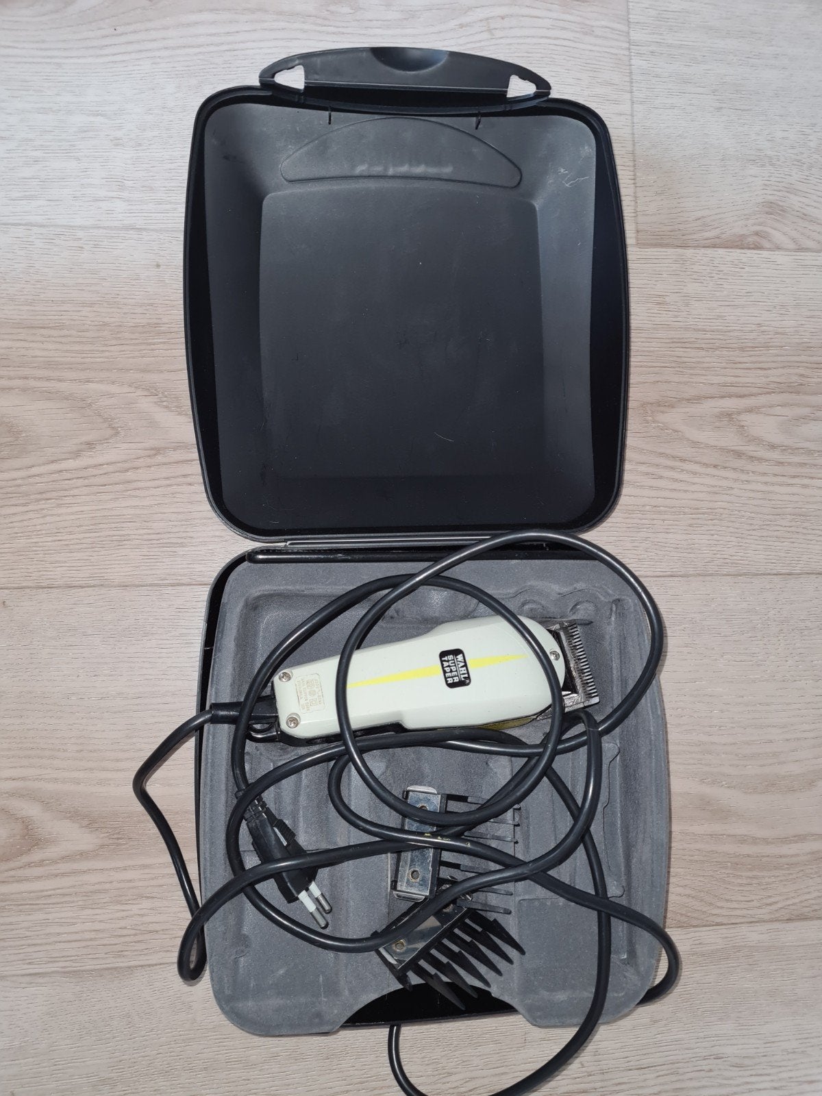 Wahl Super Taper Tondeuse in koffer, Ophalen of Verzenden, Gebruikt, Tondeuse