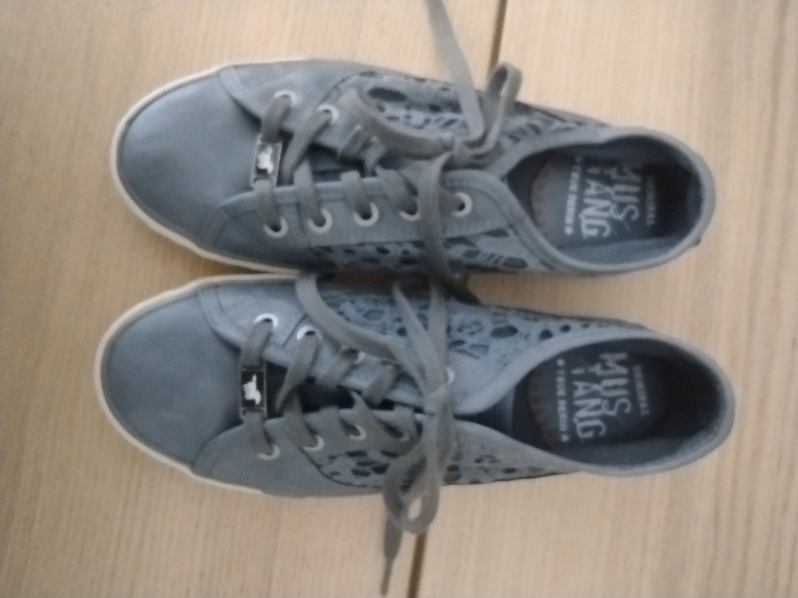 Mustang sneakers maat 38 - Zo goed als nieuw, Blauw, Ophalen of Verzenden, Sneakers of Gympen, Mustang
