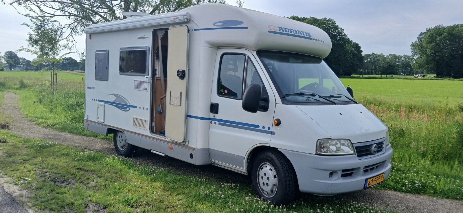 Fiat Ducato Adria Camper - Compact en Compleet, Chemisch toilet, Particulier, Adria, 5 tot 6 meter