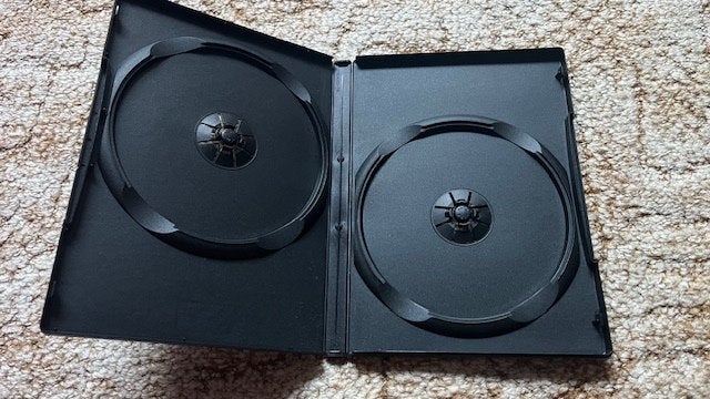18 dubbele dvd box, doosjes, hoesjes zwart, Alle leeftijden, Ophalen of Verzenden, Gebruikt