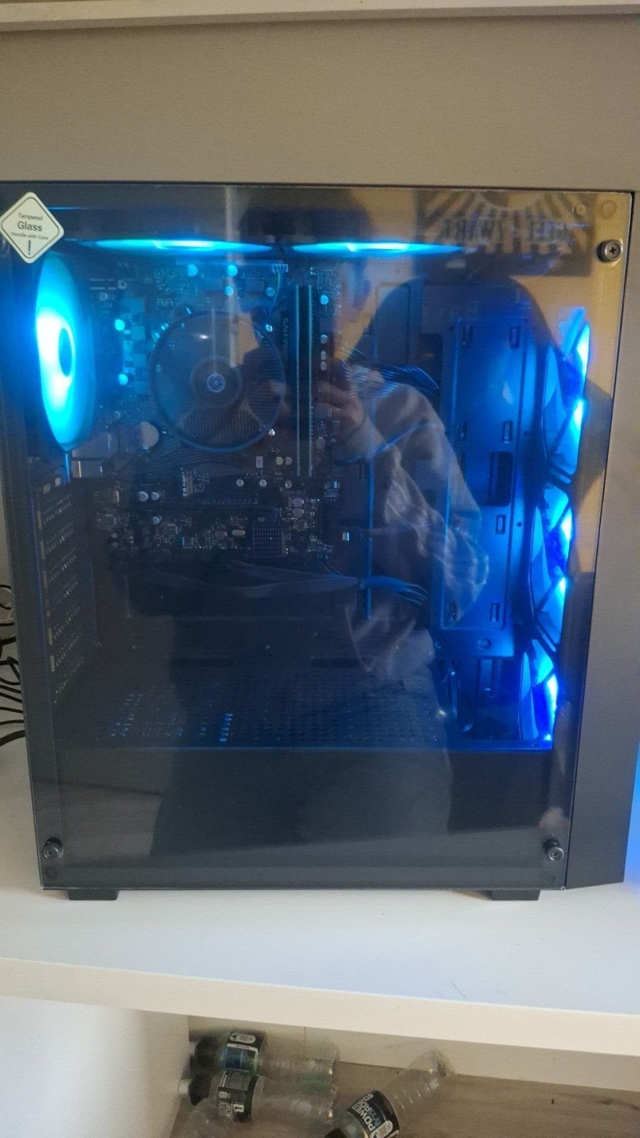 Gaming PC ASRock Ryzen 5 5600G 8GB RAM 256GB SSD RGB, Computers en Software, Ophalen, Gebruikt, 256GB, 8 GB