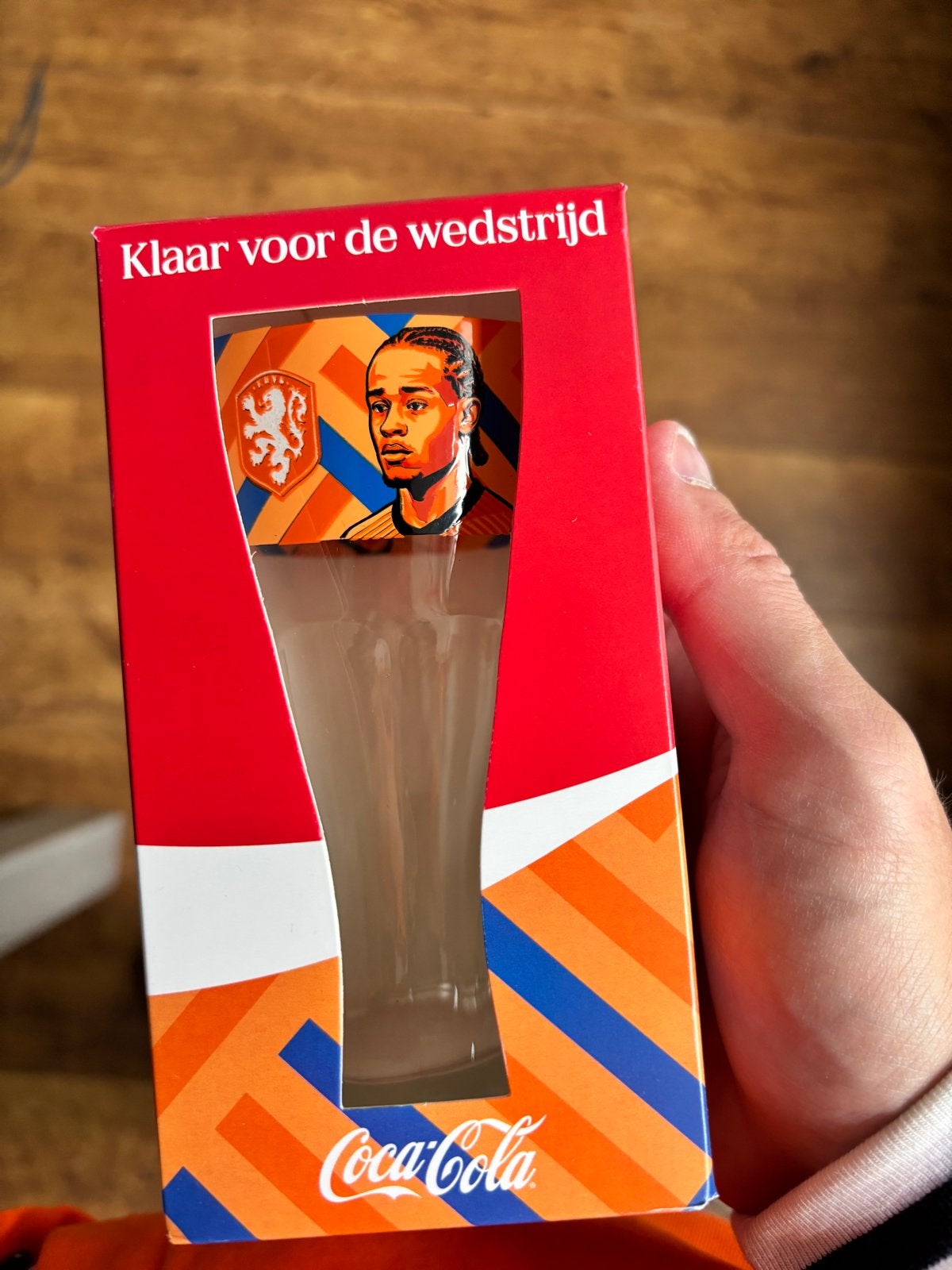 Coca-Cola Oranje WK/EK Glas met Xavi Simons, Verzamelen, Sportartikelen en Voetbal, Ophalen of Verzenden, Nieuw, Overige sporten