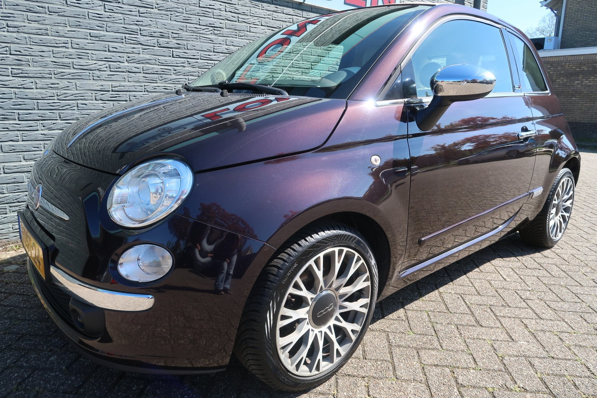 Fiat 500C 0.9 TwinAir Lounge Bij ons bedrijf va 2020 in onde, Auto's, 86 pk, Gebruikt, 31 €/maand, Overige kleuren