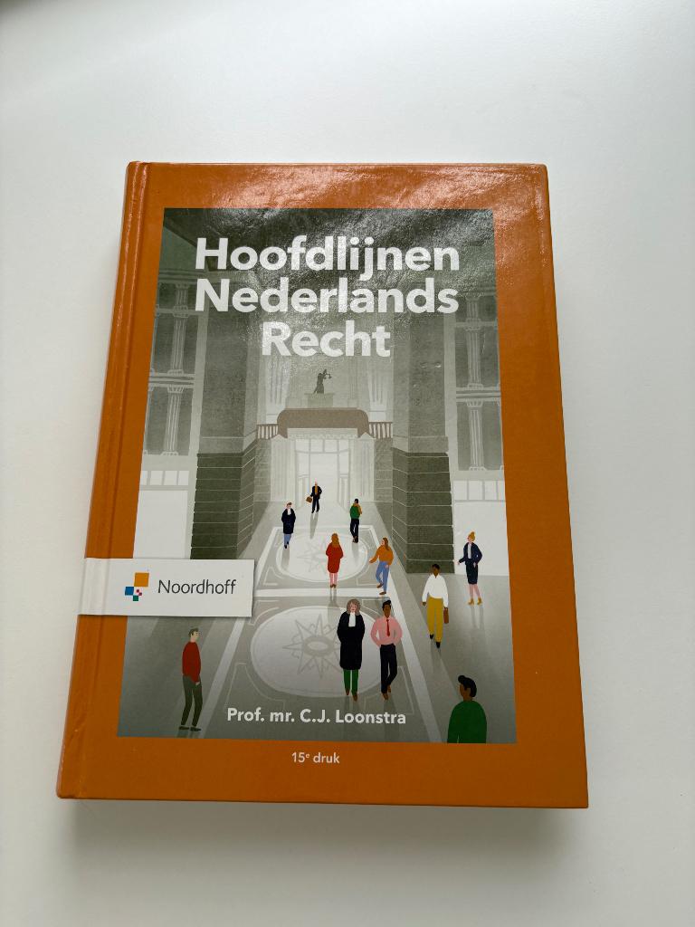 Hoofdlijnen Nederlands recht, Zo goed als nieuw, Noordhoff Uitgevers, Gamma, HBO