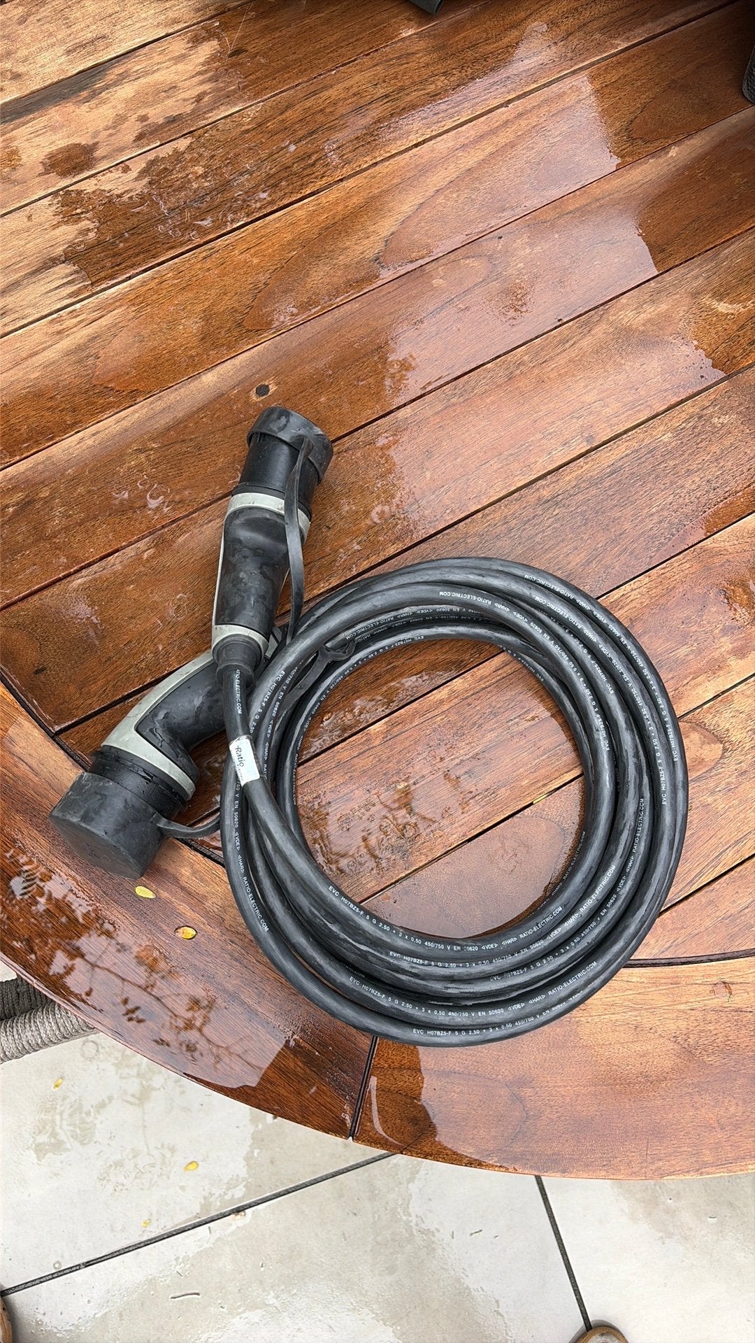 Oplaadkamer 6 meter ratio electric, Auto diversen, Ophalen of Verzenden, Zo goed als nieuw, Laadkabel
