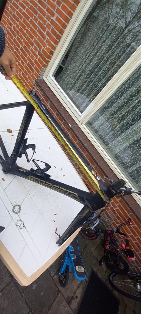 Carbon fietsframe SRB Scoperia - Lichtgewicht en snel, Fietsen en Brommers, Fietsen | Racefietsen, Ophalen of Verzenden