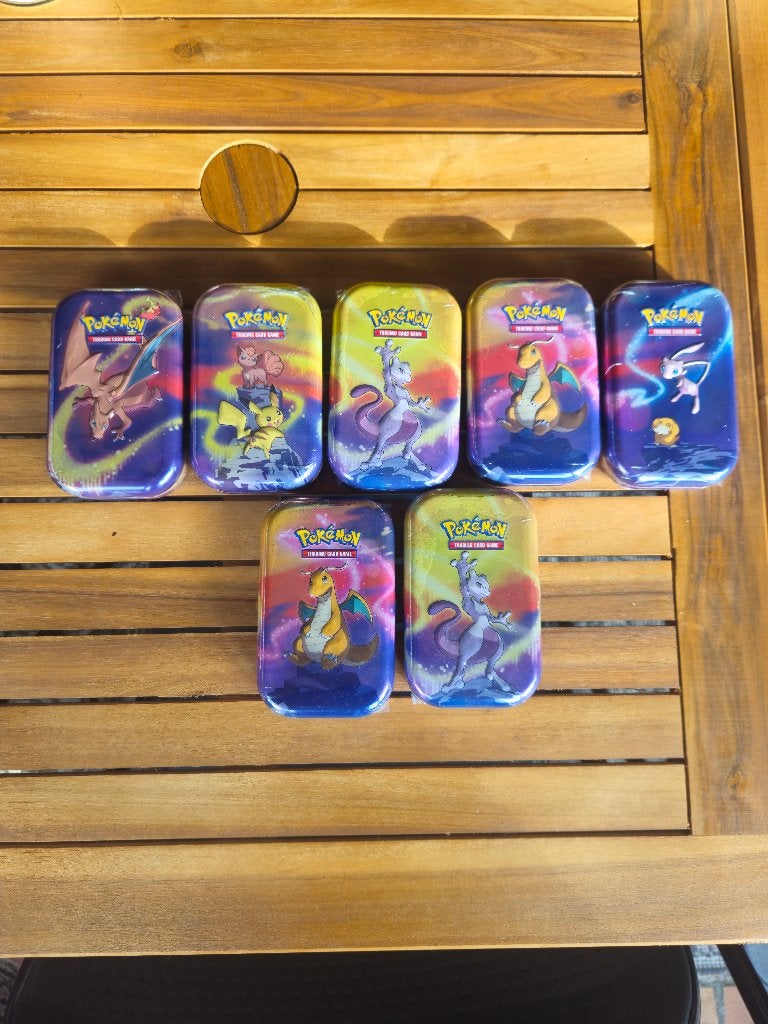 Pokemon Kanto power mini tins, Hobby en Vrije tijd, Verzamelkaartspellen | Pokémon, Ophalen, Nieuw, Overige typen