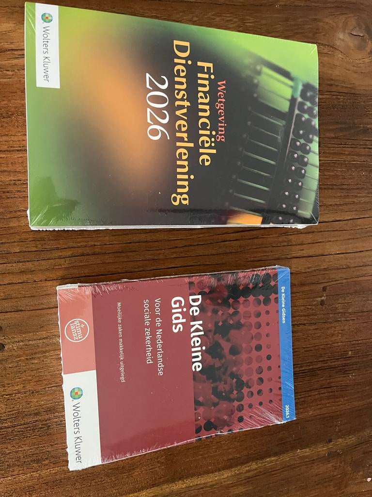 Wetgeving Financiële Dienstverlening 2026 & De Kleine Gids, Ophalen of Verzenden, Nieuw