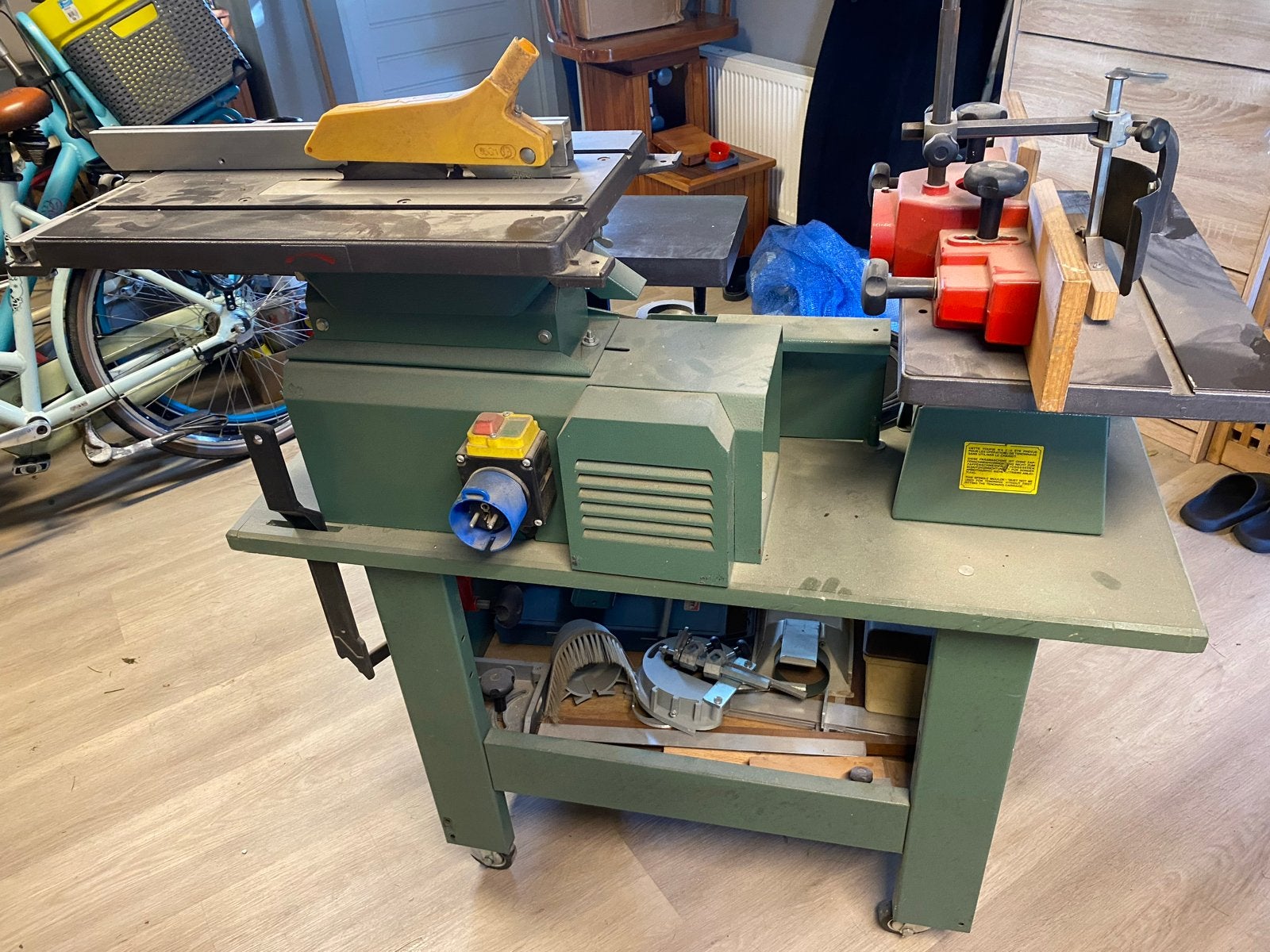 KITY 5-in-1 Houtbewerkingsmachine - Zeer Compleet, Ophalen of Verzenden