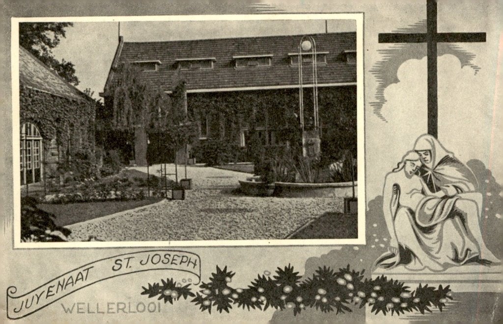 Wellerlooi Juvenaat St. Joseph  # 101, Verzenden, 1940 tot 1960, Gelopen, Noord-Brabant