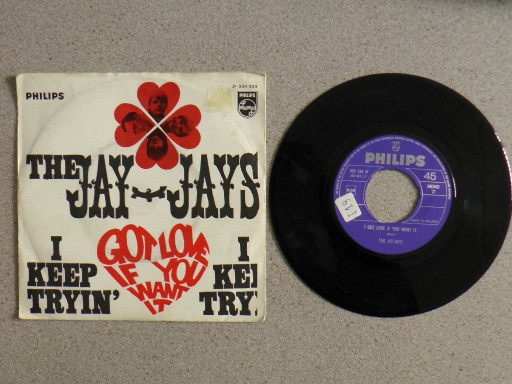 Jay-Jays - I keep tryin' VINYL SINGLE, Gebruikt, 7 inch, Pop, Fotohoes