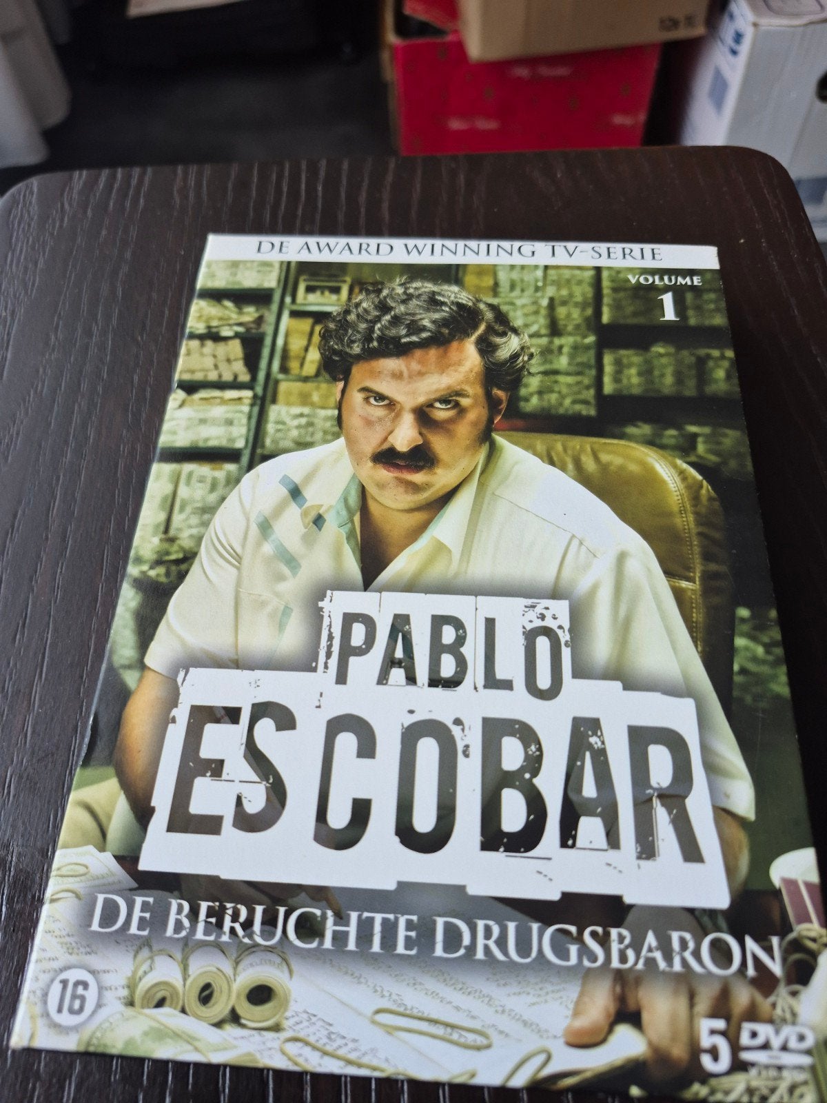 Pablo Escobar: De Beruchte Drugsbaron - Complete TV-serie, Maffia en Misdaad, Gebruikt, Vanaf 16 jaar, Nederlands