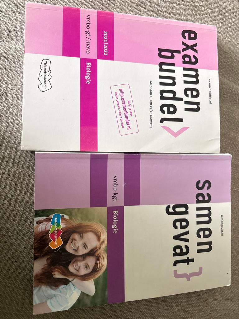 Examenbundel & Samengevat Biologie VMBO-GT/MAVO 2021/2022, Ophalen of Verzenden, Gelezen, VMBO, Biologie