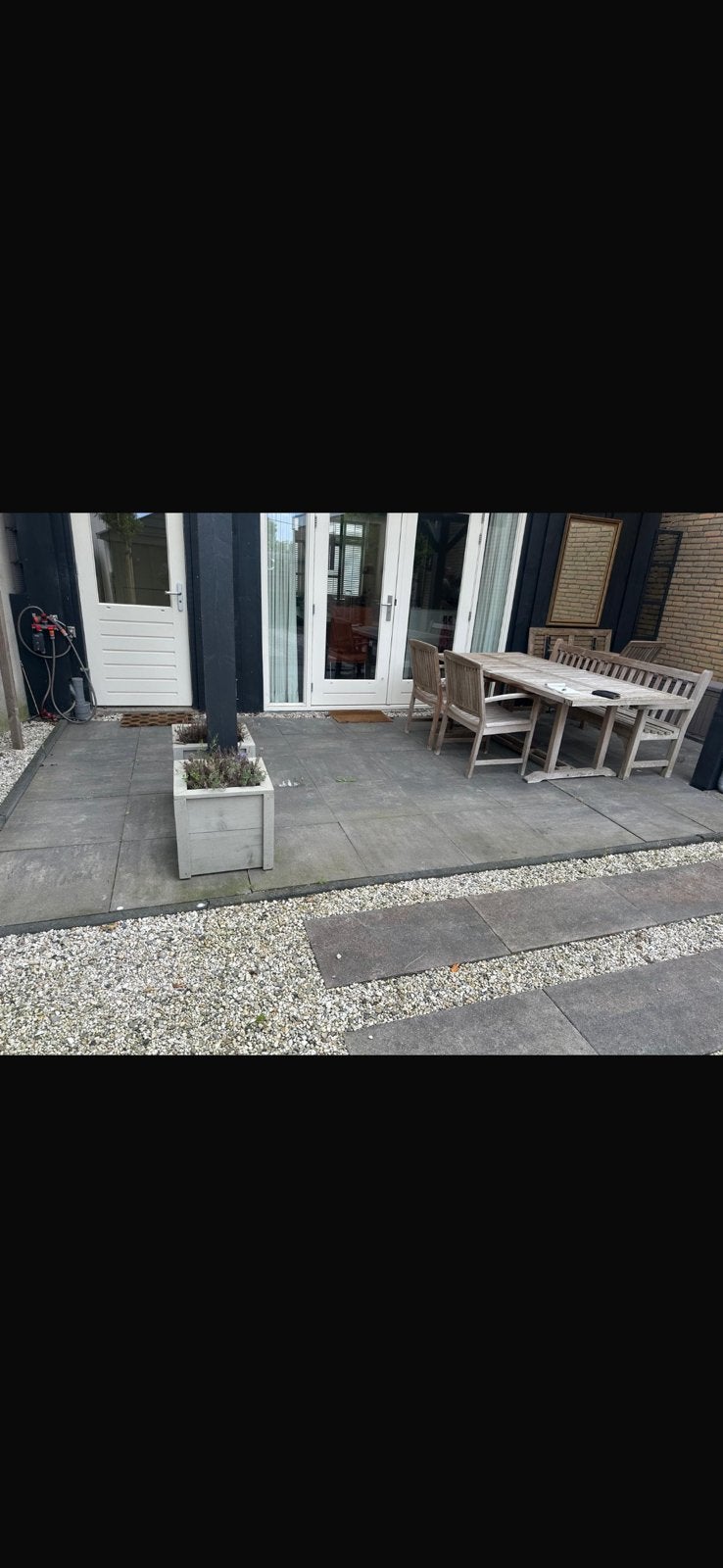 60x60 tegel, Ophalen, Zo goed als nieuw, Beton, Terrastegels