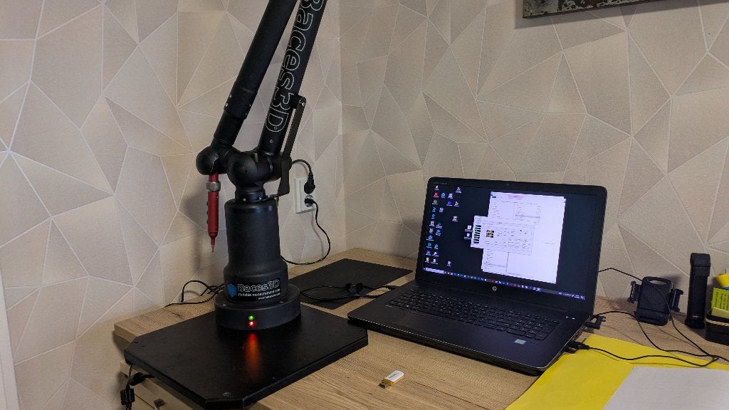 3D meetarm Baces3D, Ophalen, Gebruikt