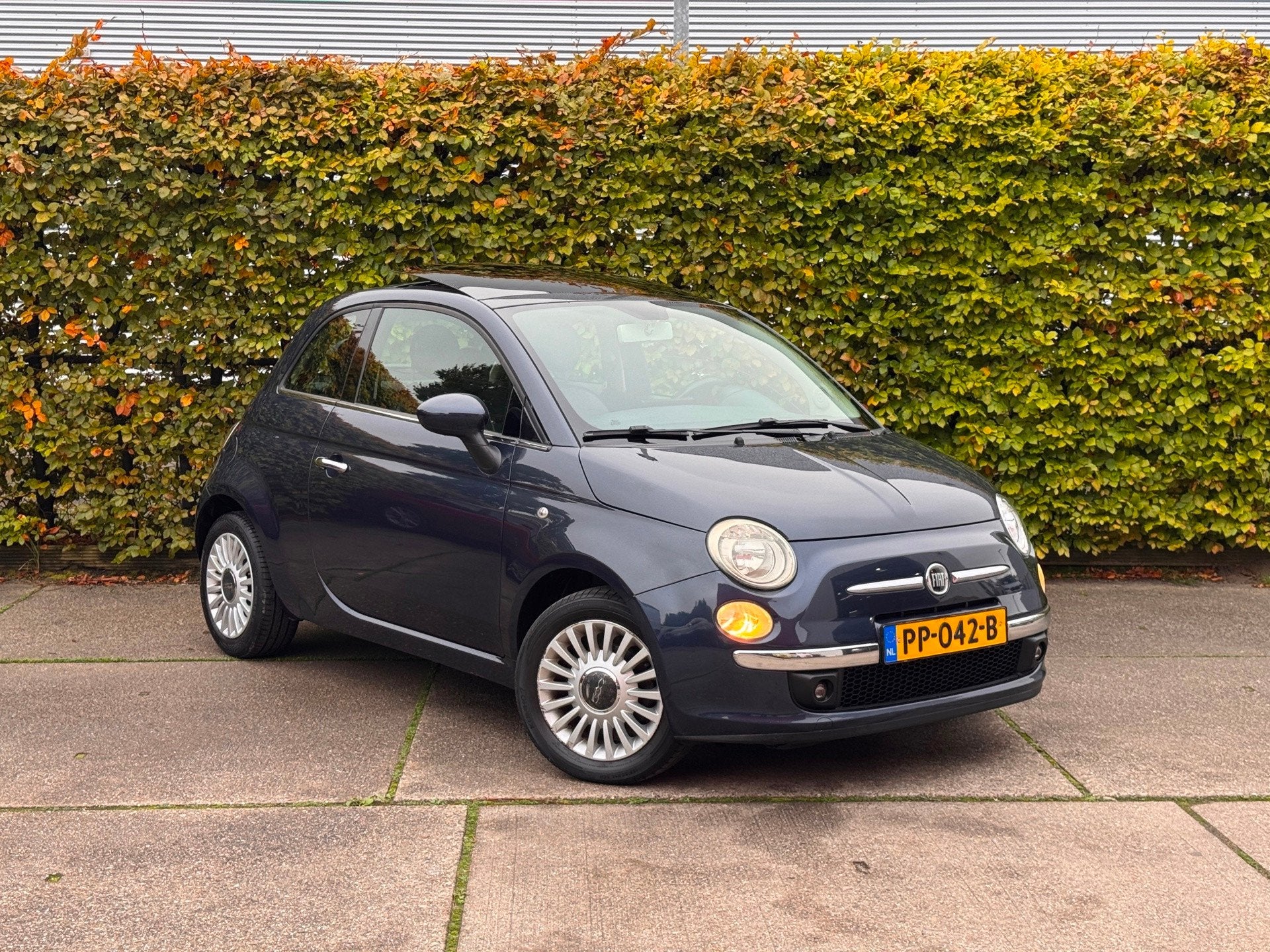 Fiat 500 1.4-16V Pop Airco dakje Apple CarPlay 100HP, Auto's, Voorwielaandrijving, 101 pk, Gebruikt, 31 €/maand