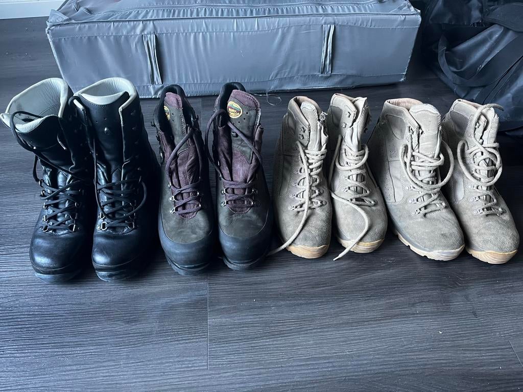 Diverse wandelschoenen - Meindl, Lowa, Sport en Fitness, Bergsport en Wandelen, Ophalen, Gebruikt, Schoenen