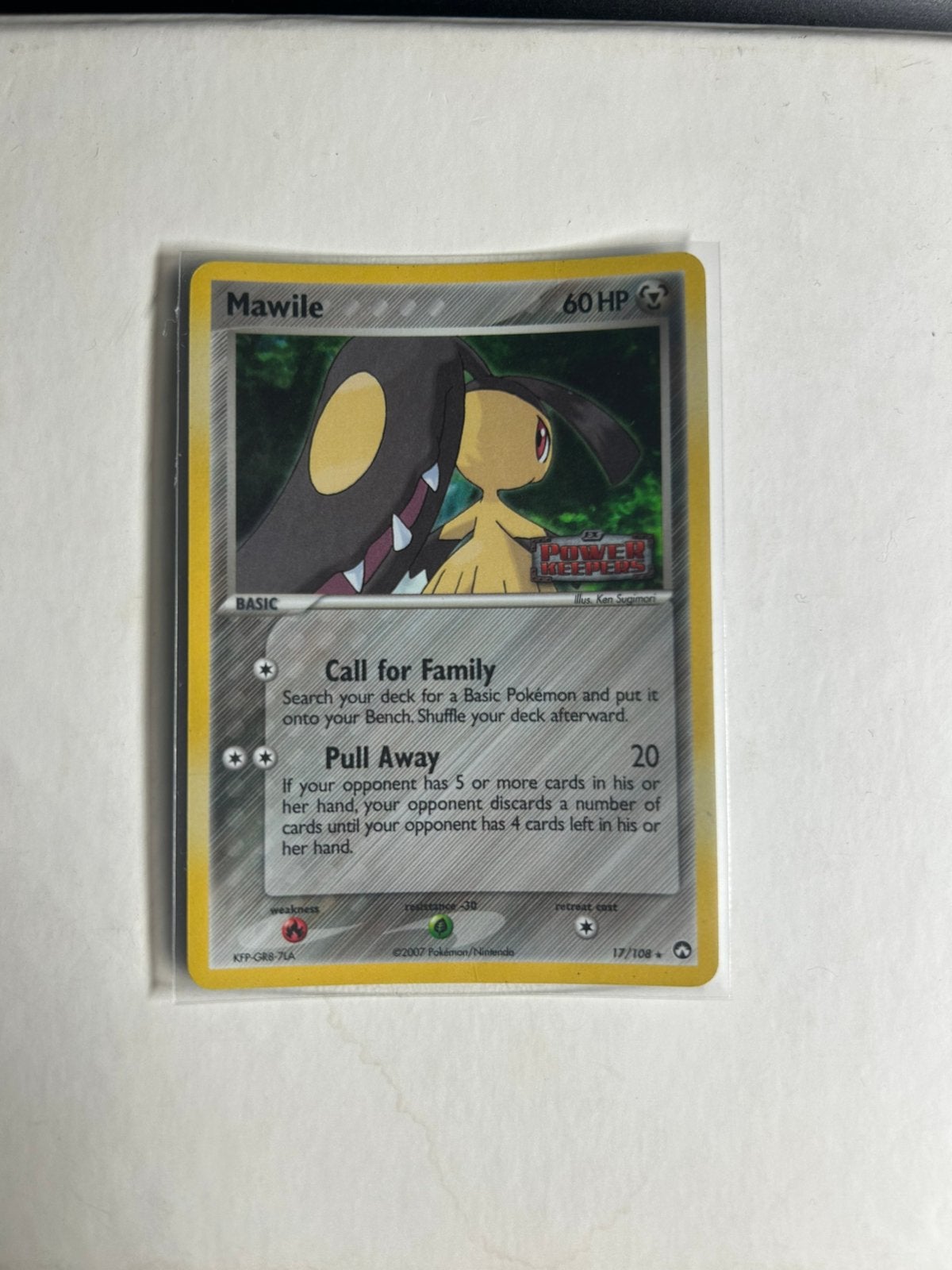 Mawile (PK 17), Ophalen, Zo goed als nieuw