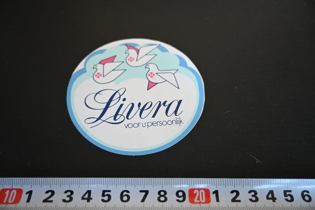 sticker LIVERA voor u persoonlijk, Ophalen, Zo goed als nieuw, Sticker