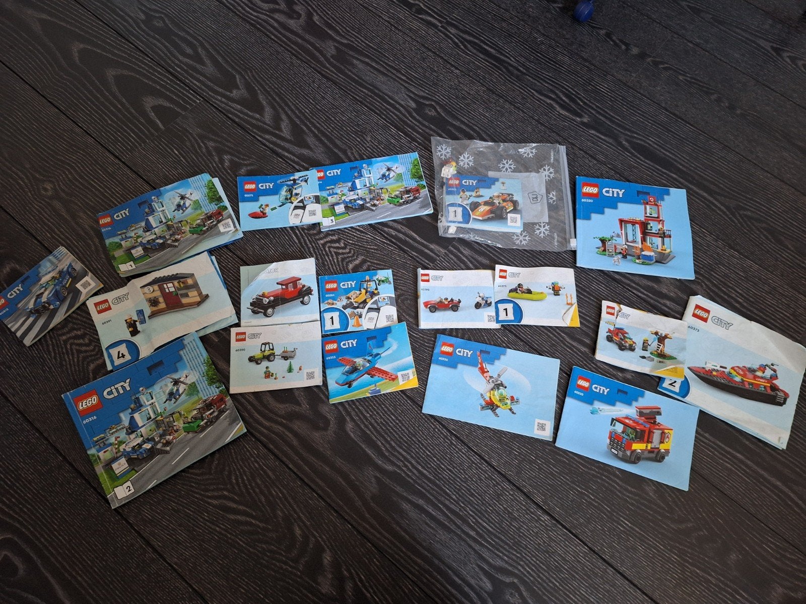 Lego verzameling politie en brandweer, City, Lego, Ophalen of Verzenden, Zo goed als nieuw