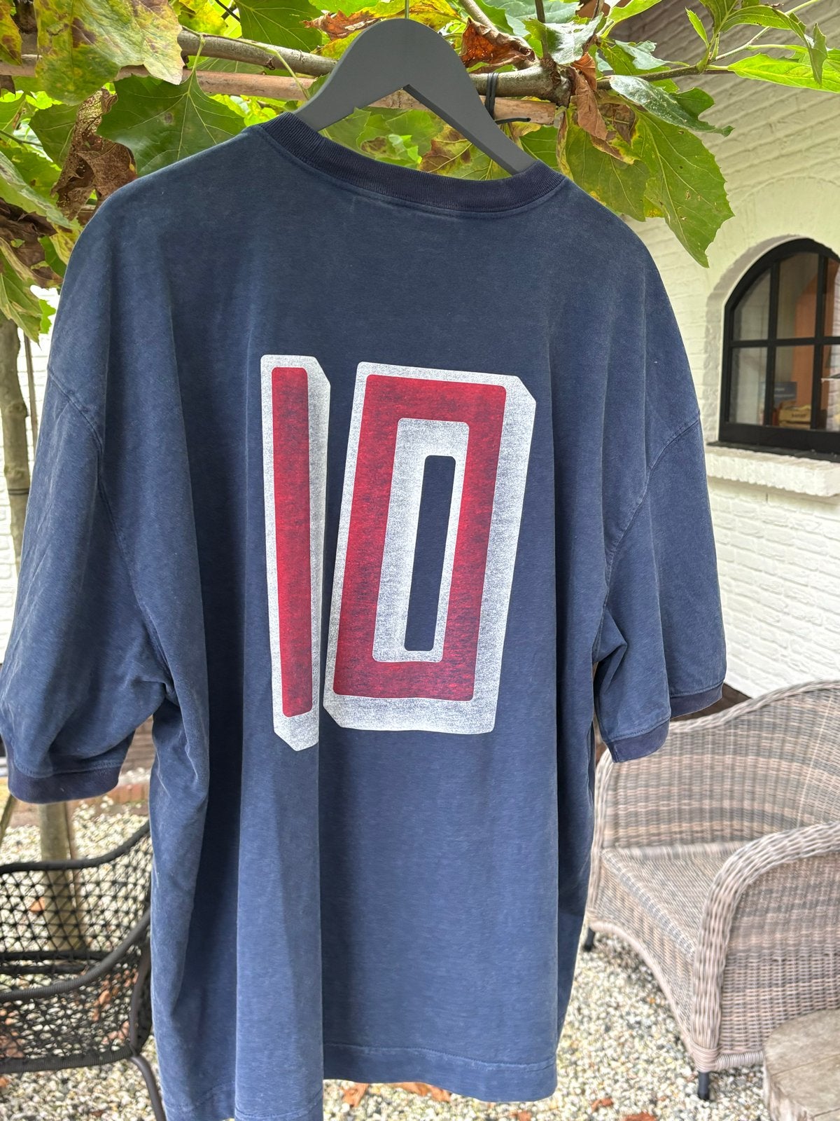 Hollister USA T-shirt - Maat XL Boxy fit nieuw!, Verzenden, Nieuw, Maat 56/58 (XL), Blauw